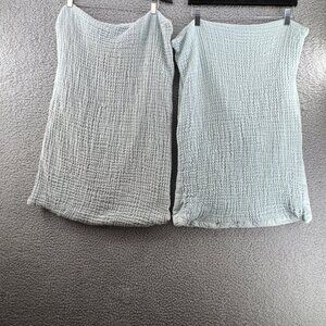 Nestwell Cloud Gauze Linen Cotton Pillow Shams Sage Green